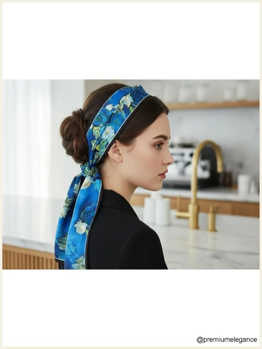 100% Mulberry Silk Scarf for Women - Long Oblong Shawl Head Wrap Neck Scarf